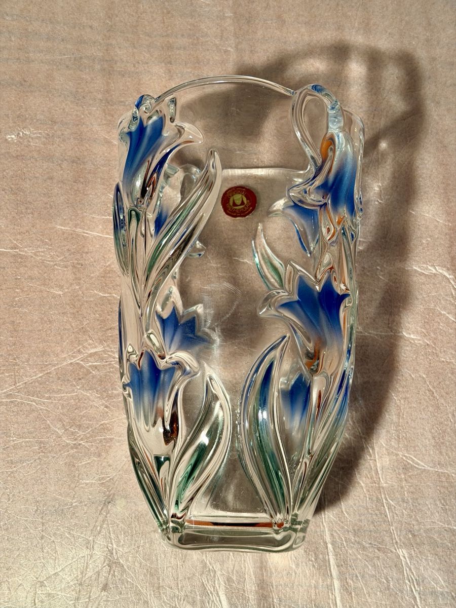Vasi & Recipienti: Mikasa Bluebells crystal vase – Usato da Lausanne venduto da vas_mbk2 1