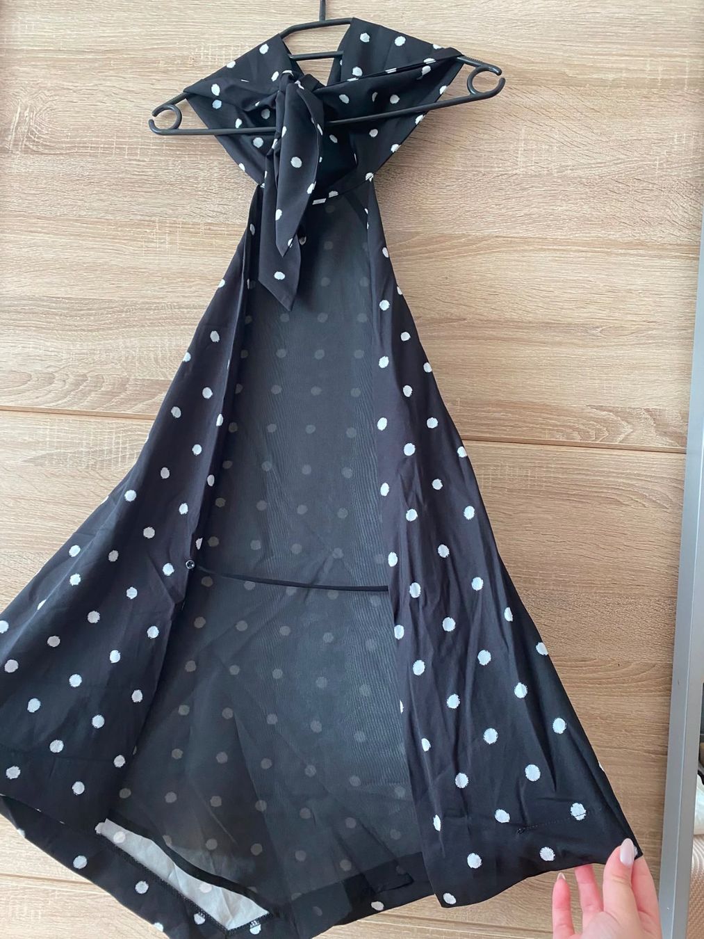 Top: Top noir leger à pois – Nuovo (secondo la descrizione) da Montreux venduto da Izapechee 4
