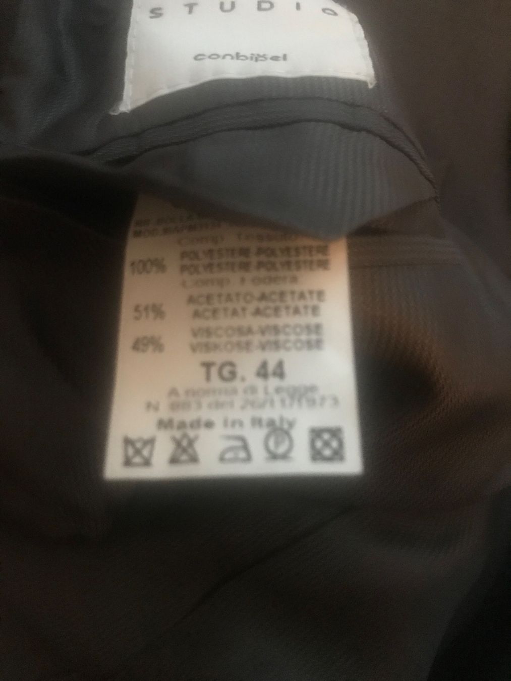 Anzüge: Herrenanzug Studio Made in Italy Grösse 44 – Gebraucht aus Opfikon von Sonnenuntergang12 2