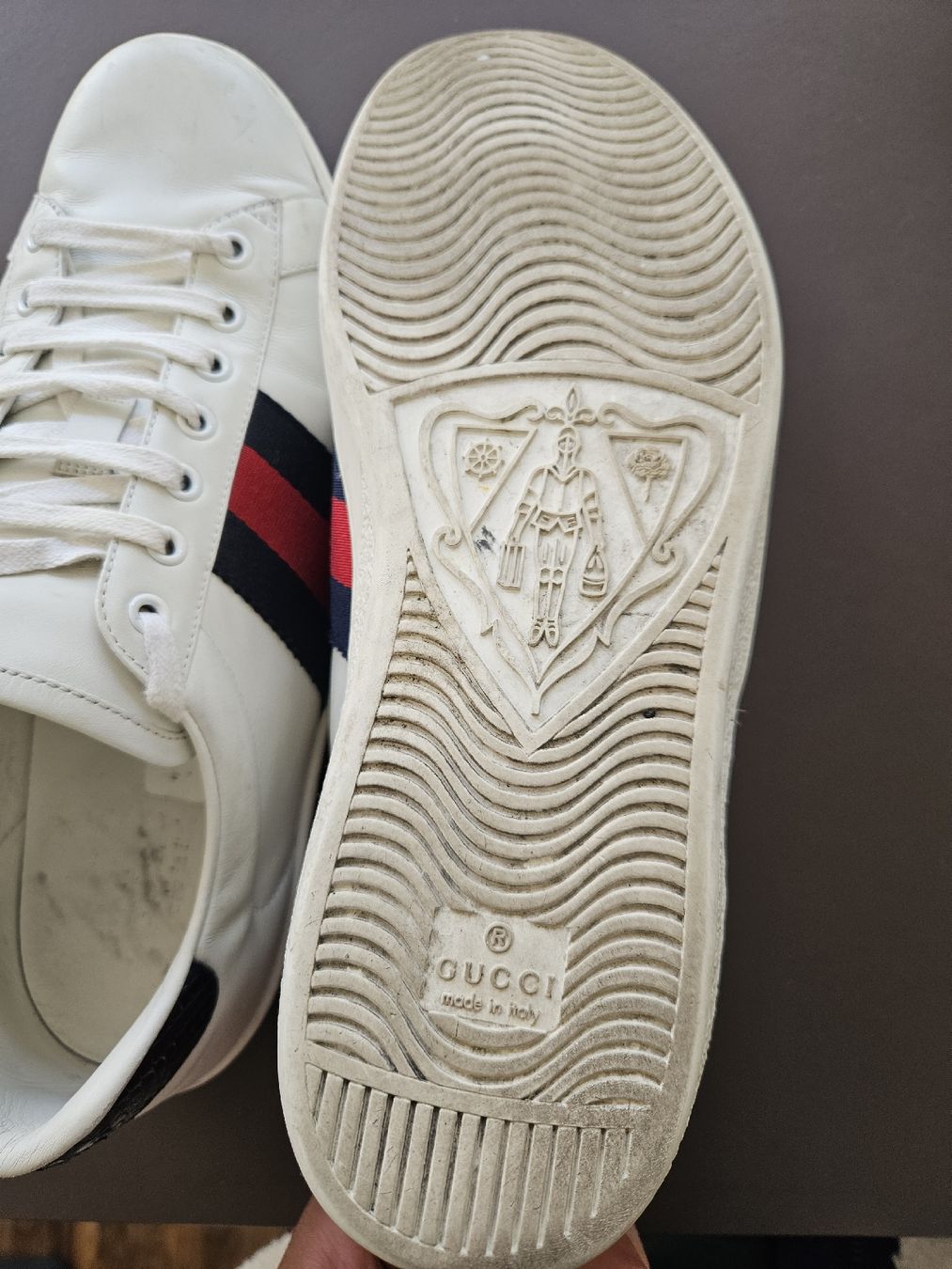 Gucci Herrenschuhe: Gucci Sneaker, Grösse 42, Top Zustand – Gebraucht aus Zug von kashtos 4