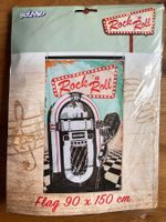 Banner, Fahne, Flagge Rock‘n Roll 90x150cm