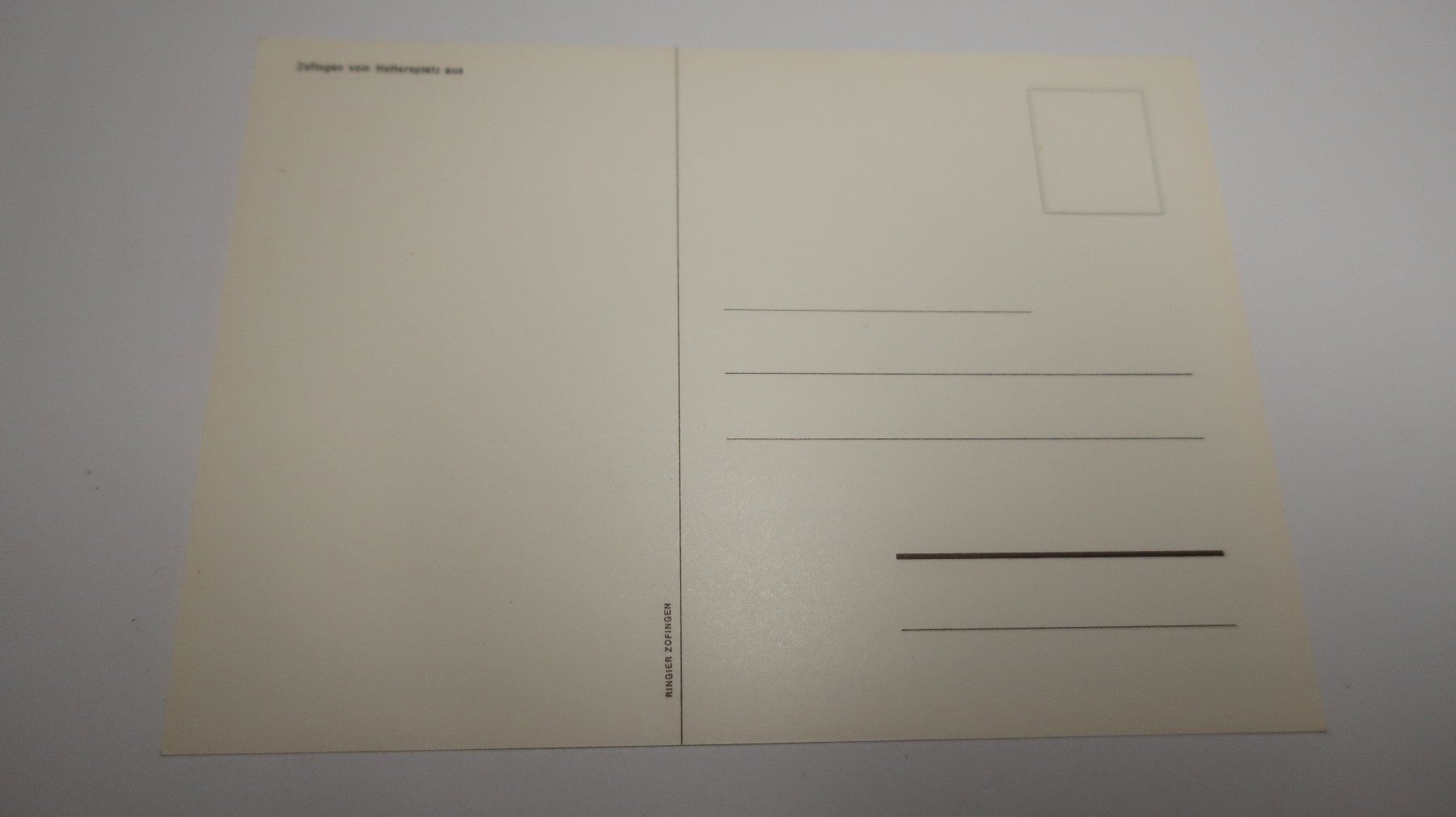 Ansichtskarten: Zofingen vom Heiternplatz – Gebraucht aus Cormoret von Pascalll2001 2