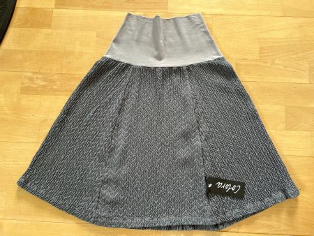Colora Damen Rock, Gr. XS, Farbe: Grau, NEU