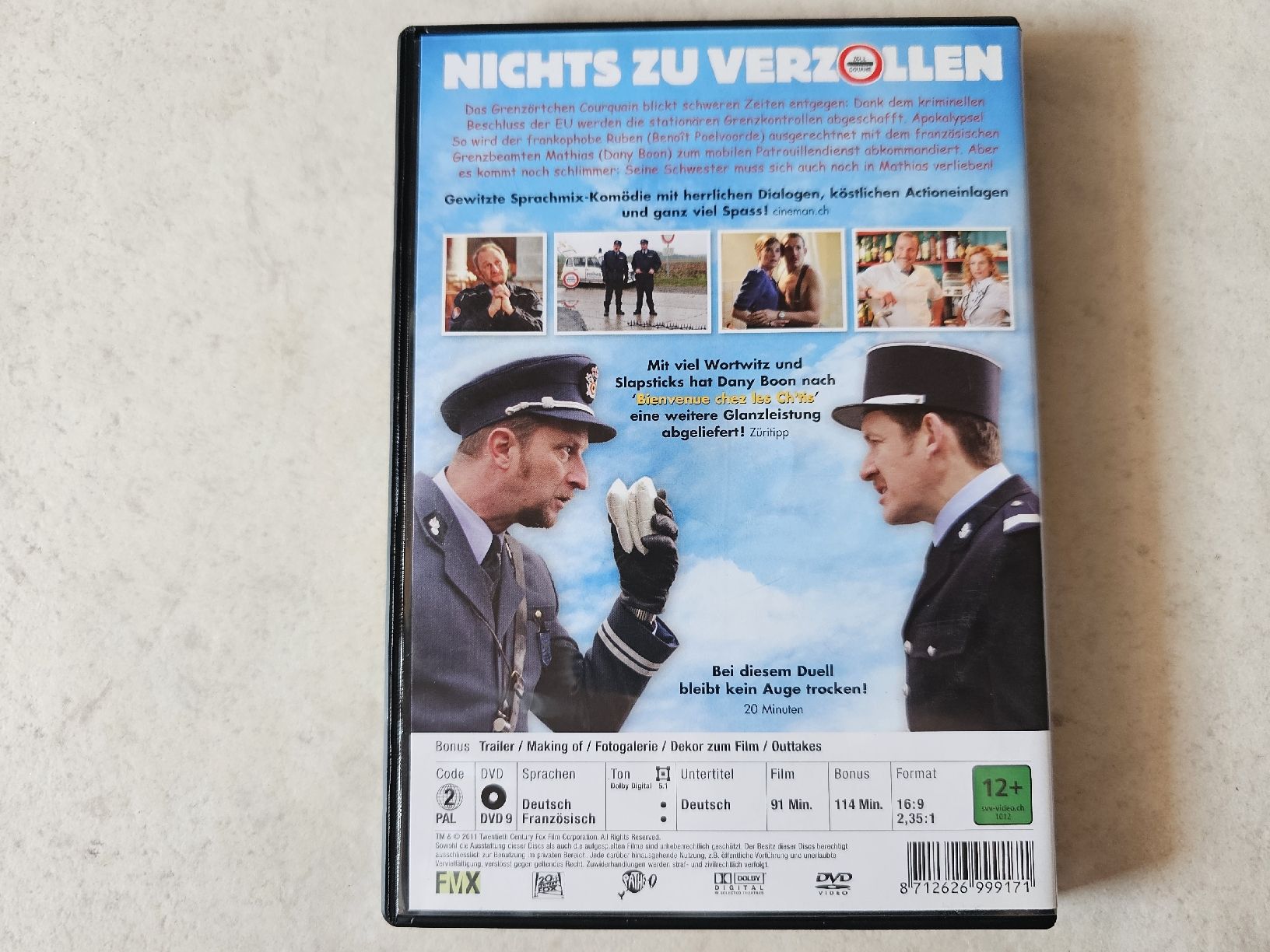 Tutti i DVDs: Rien A Declarer  -  Nichts zu verzollen – Usato da Schneisingen venduto da backstore24 1