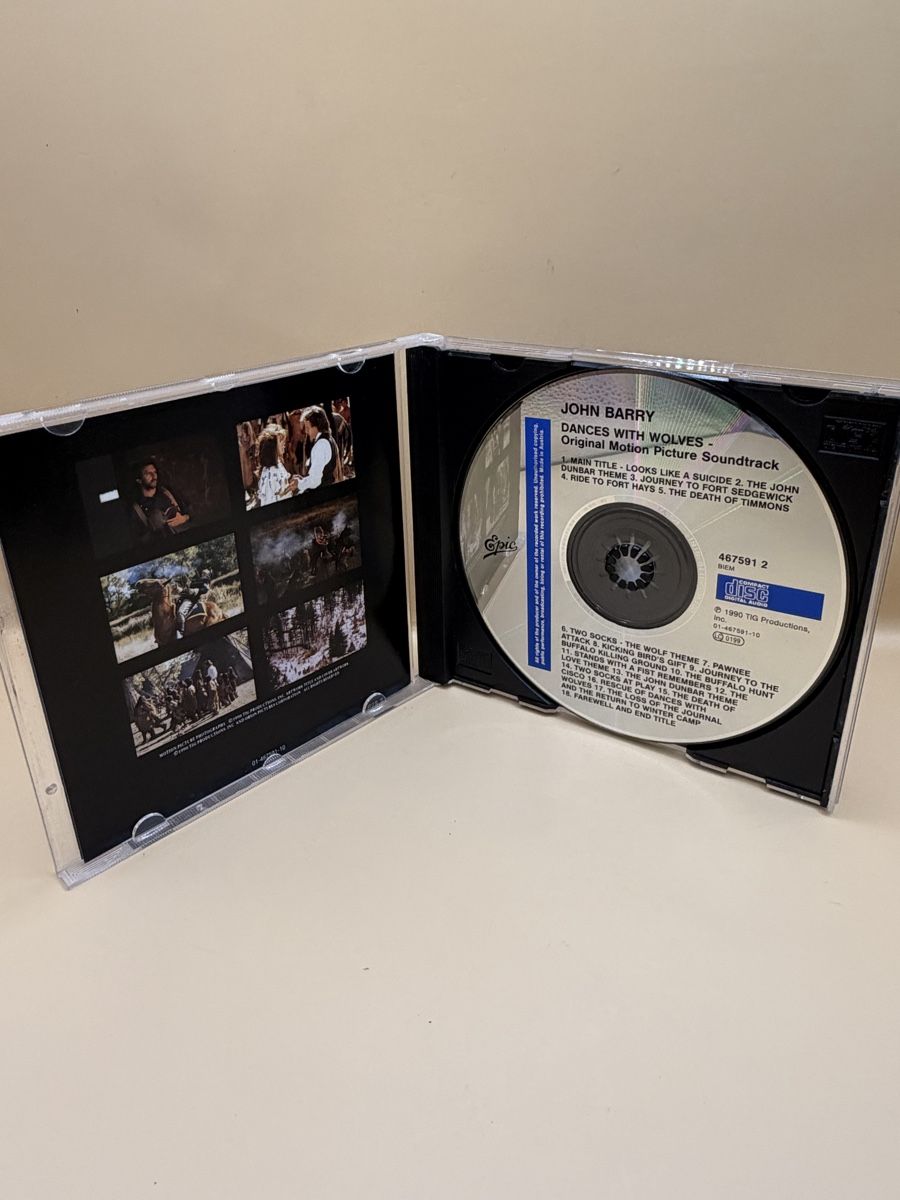 CDs: Dances with Wolves Soundtrack CD 1990 – D'occasion à Genève par sho_67qj 2
