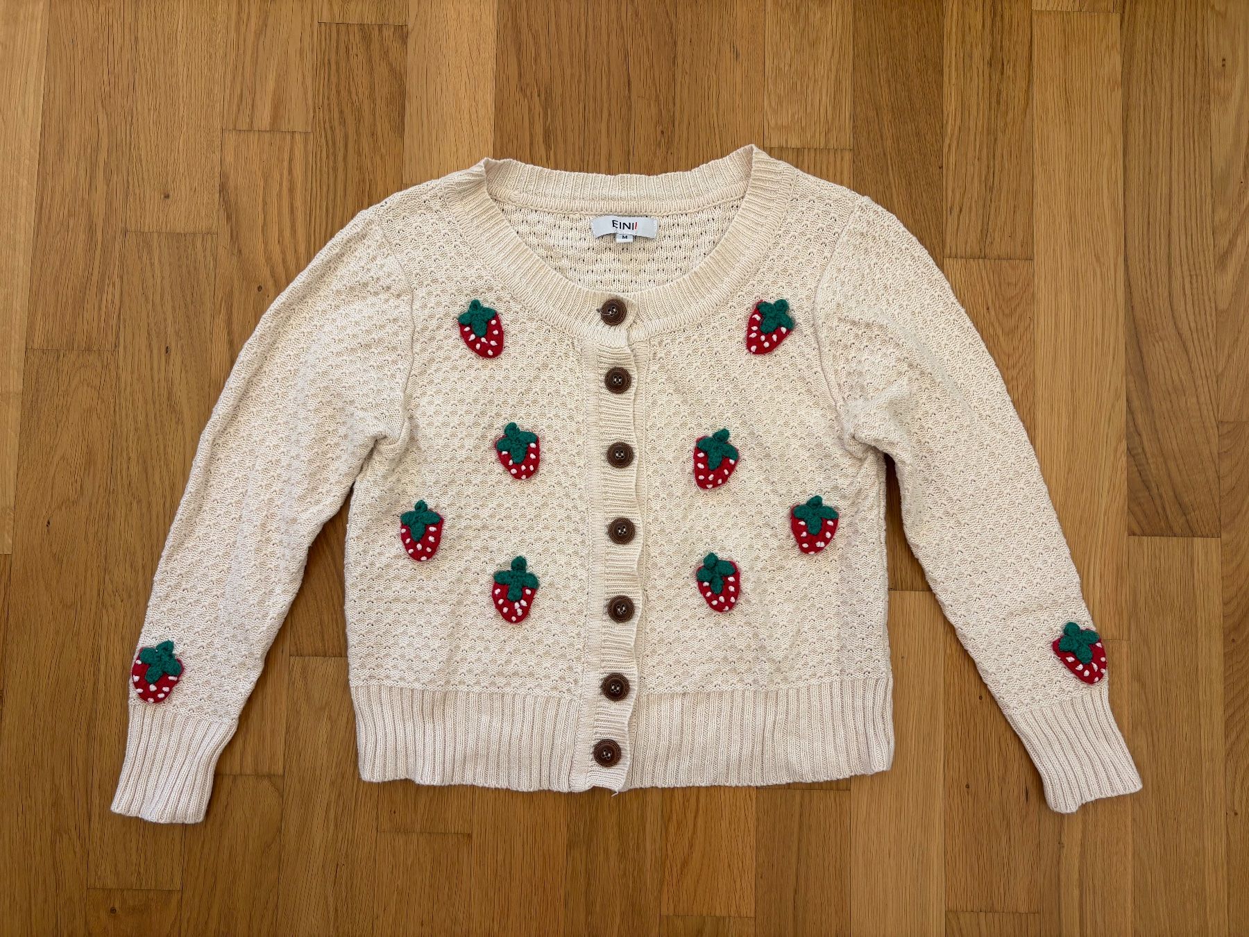 Maglioni & Felpe: Süsses Cardigan mit Erdbeeren von EINII – Usato da Zürich venduto da cassandra1504