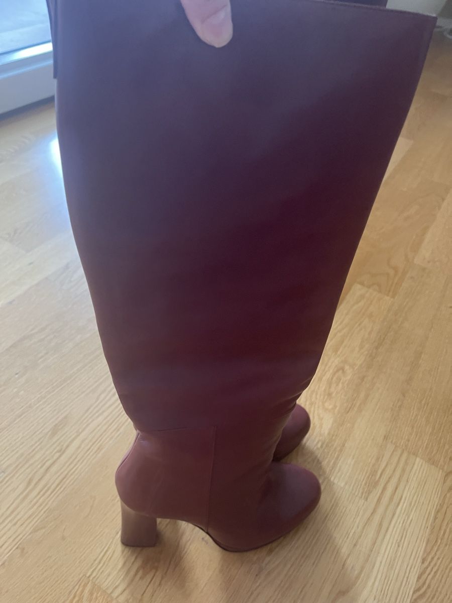 Scarpe da donna: Stiefel Leder Absatzschuhe Gr. 36-37 – Usato da Rüschlikon venduto da leo_mwz2 7
