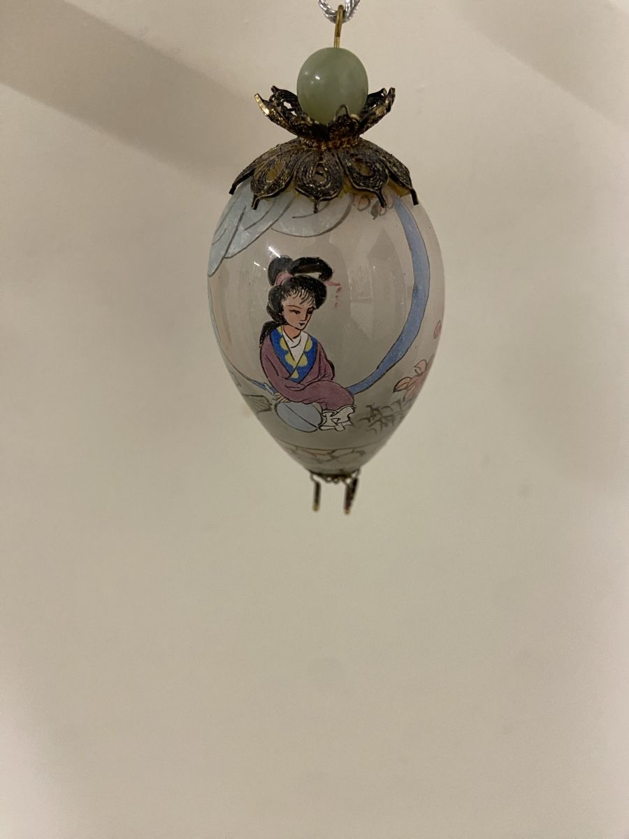 Figurines: Chinesische -Ei mit Malerei  – D'occasion à Dietikon par brocki-eyra 8