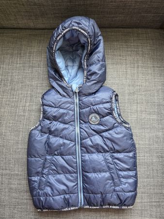 Wende-Gilet Gr. 74/80