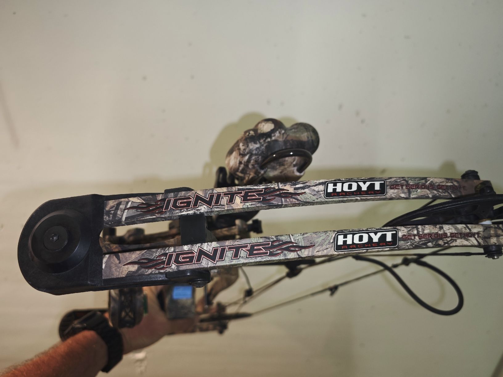 Hoyt Tiro con l'arco: Compoundbogen Hoyt Ignite Camo Set mit Tasche gebraucht – Usato da Wolhusen venduto da and_vjk8 8