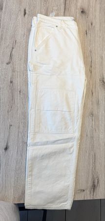 Weisse Zara Jeans Carpenter  