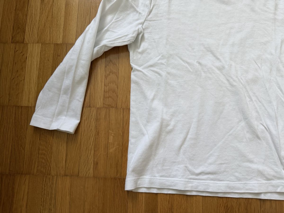 H&M Maglioni & Felpe: Langarmshirt weiss H&M Grösse 110/116 Basic Organic Cotton – Usato da Jona venduto da Good_luck_ 4