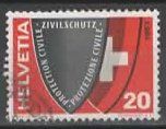 SCHWEIZ Nr. 330 / 1957  ZIVILSCHUTZ (11
