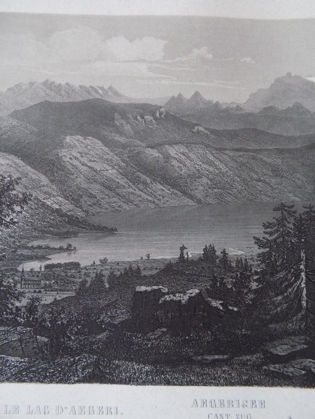 Stiche: Ägerisee Kanton Zug – Gebraucht aus Risch von Rischli15 4