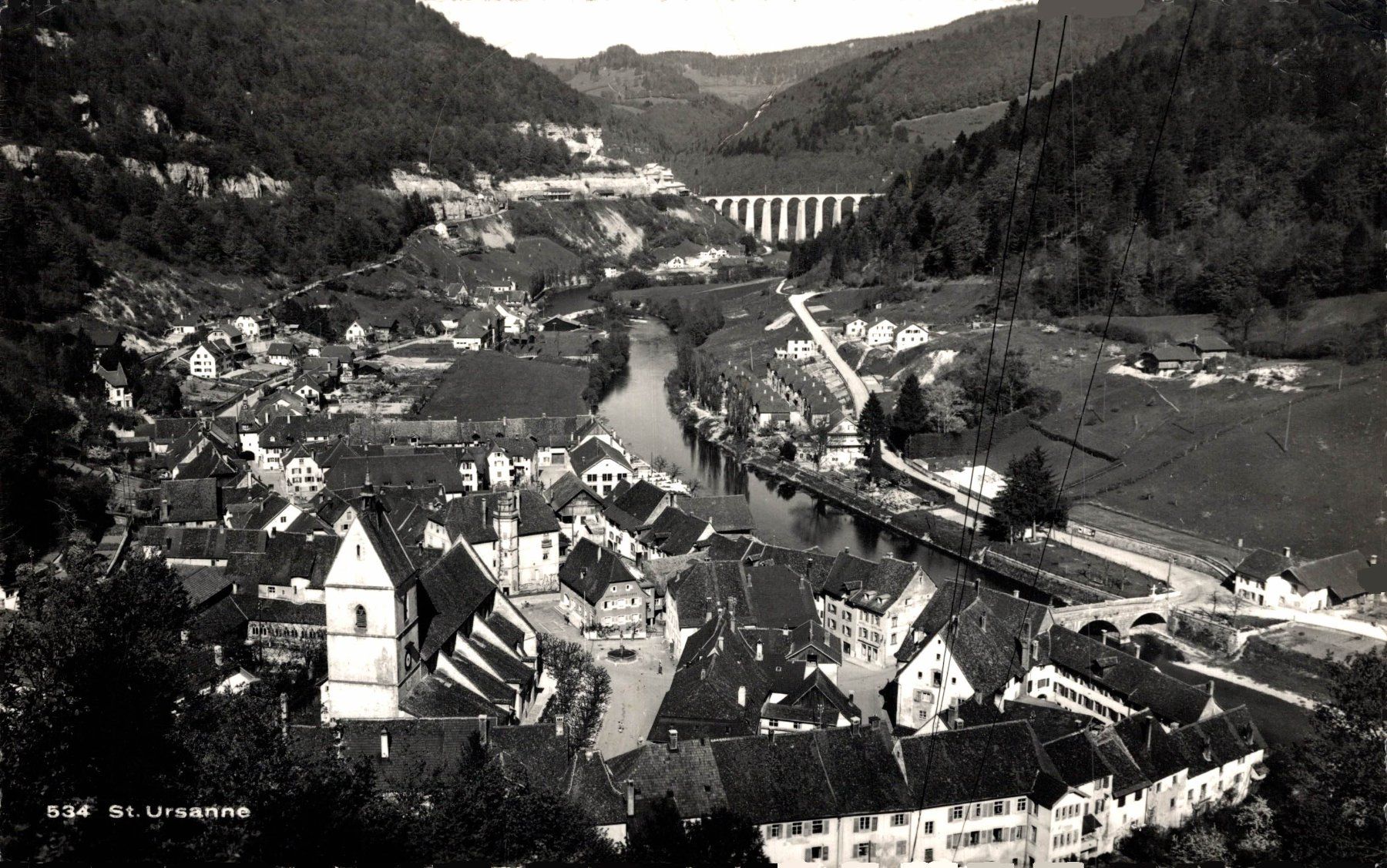 Cartes postales: St. Ursanne – D'occasion à Bronschhofen par Astore