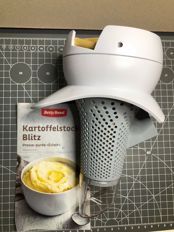 Betty Bossi Kartoffelstock-Blitz - Manueller Kartoffelstampfer Ohne Schälen