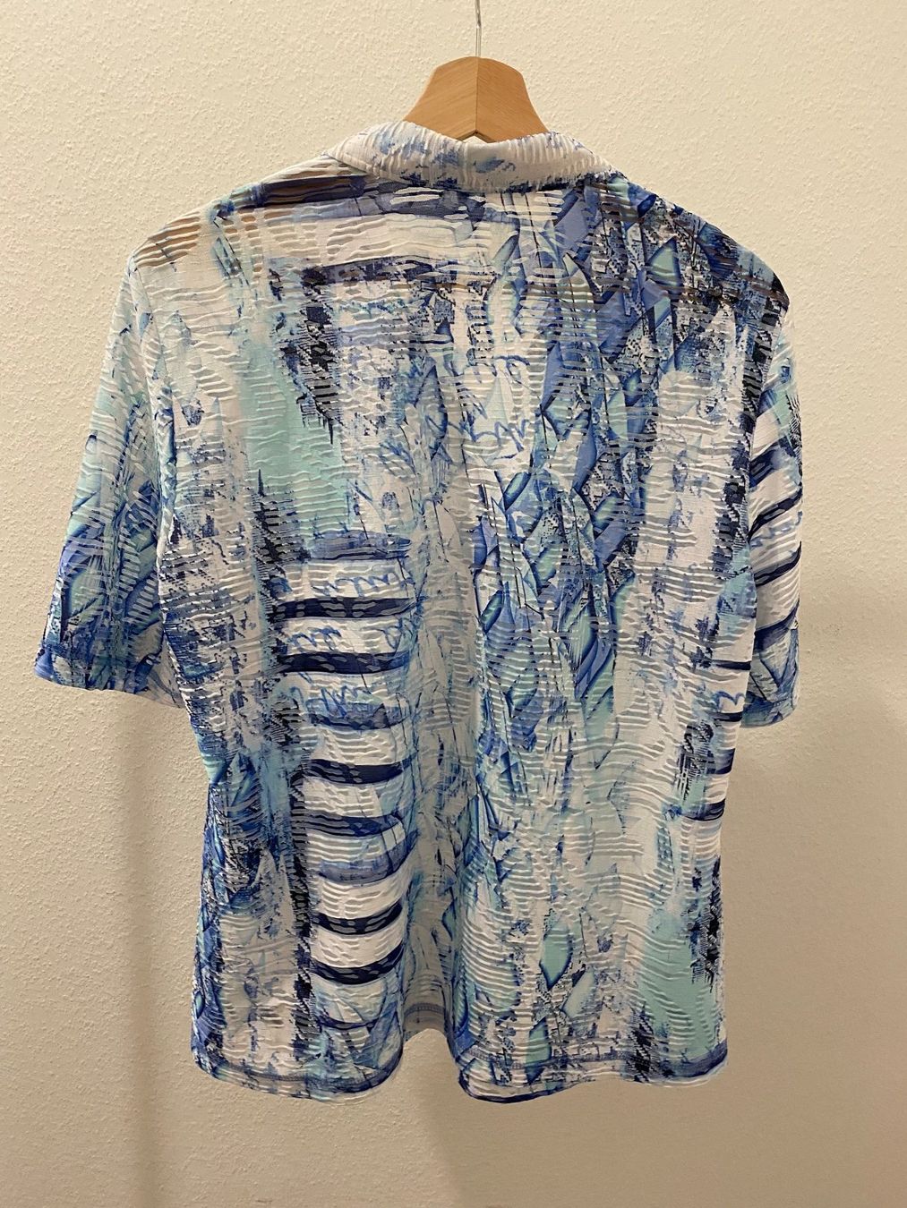 Blusen: ERFO Bluse schick blau Gr. 44 – Gebraucht aus Pratteln von a23_j2gs 3
