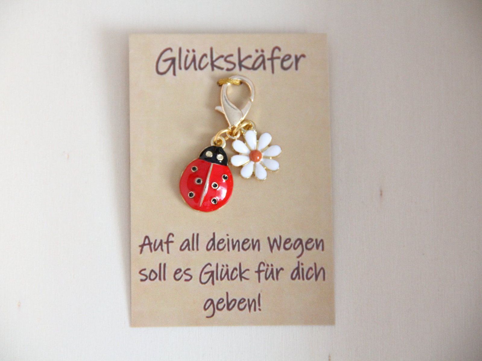 Porte-clés: GLÜCKSKÄFER - Anhänger – Neuf avec emballage d'origine à Frauenfeld par Metaria369