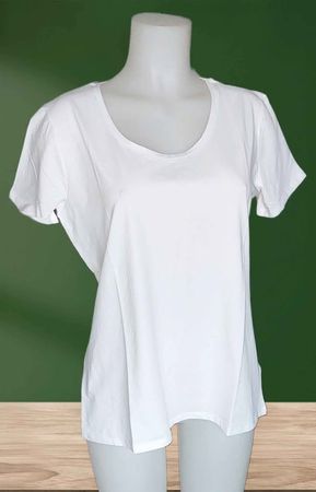 Weisses T-Shirt Damen Grösse L NEU