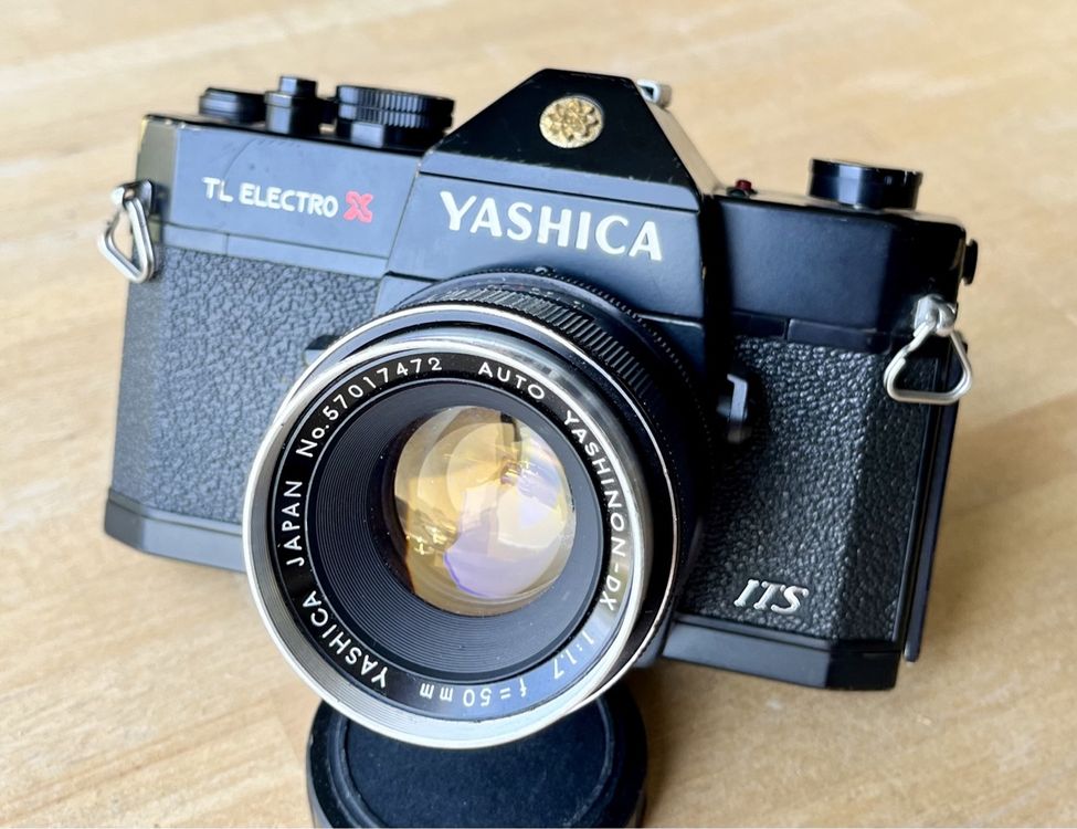 Appareil Photo Vintage Yashica TL-Electro + Objectif 50 Mm - Pour Pièces Ou Réparation