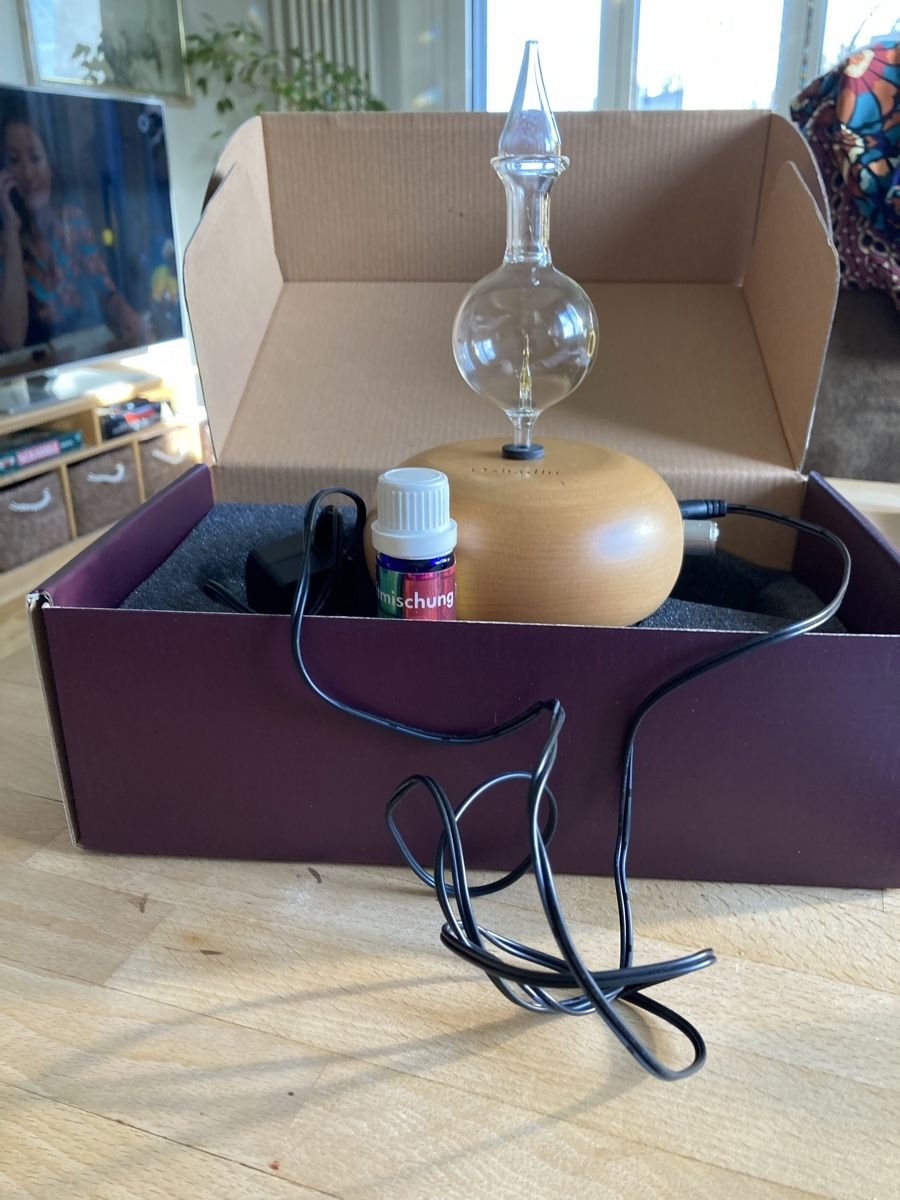 Diffusori di oli essenziali: Oshadhi Diffuser Wood Base – Nuovo (secondo la descrizione) da Schaffhausen venduto da christamawe 2