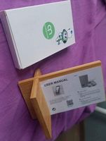 Bambus Handyständer, faltbar, neu