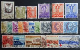 Schweiz Lot mit alten Werten VII
