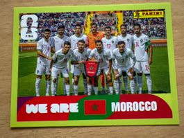 Panini Sticker Marokko WM 2026 United Edition neu