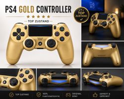 Original Sony PS4 Gold Controller - Top Zustand!