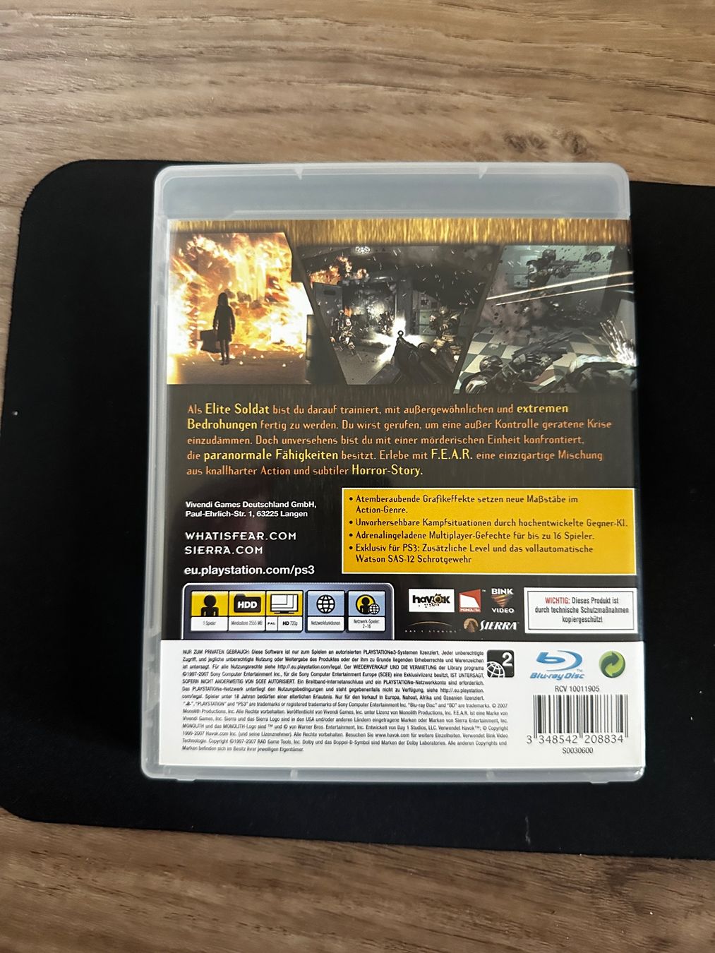 Jeux: F.E.A.R - PS3 Spiel – D'occasion à Sulz AG par DealWerk 1