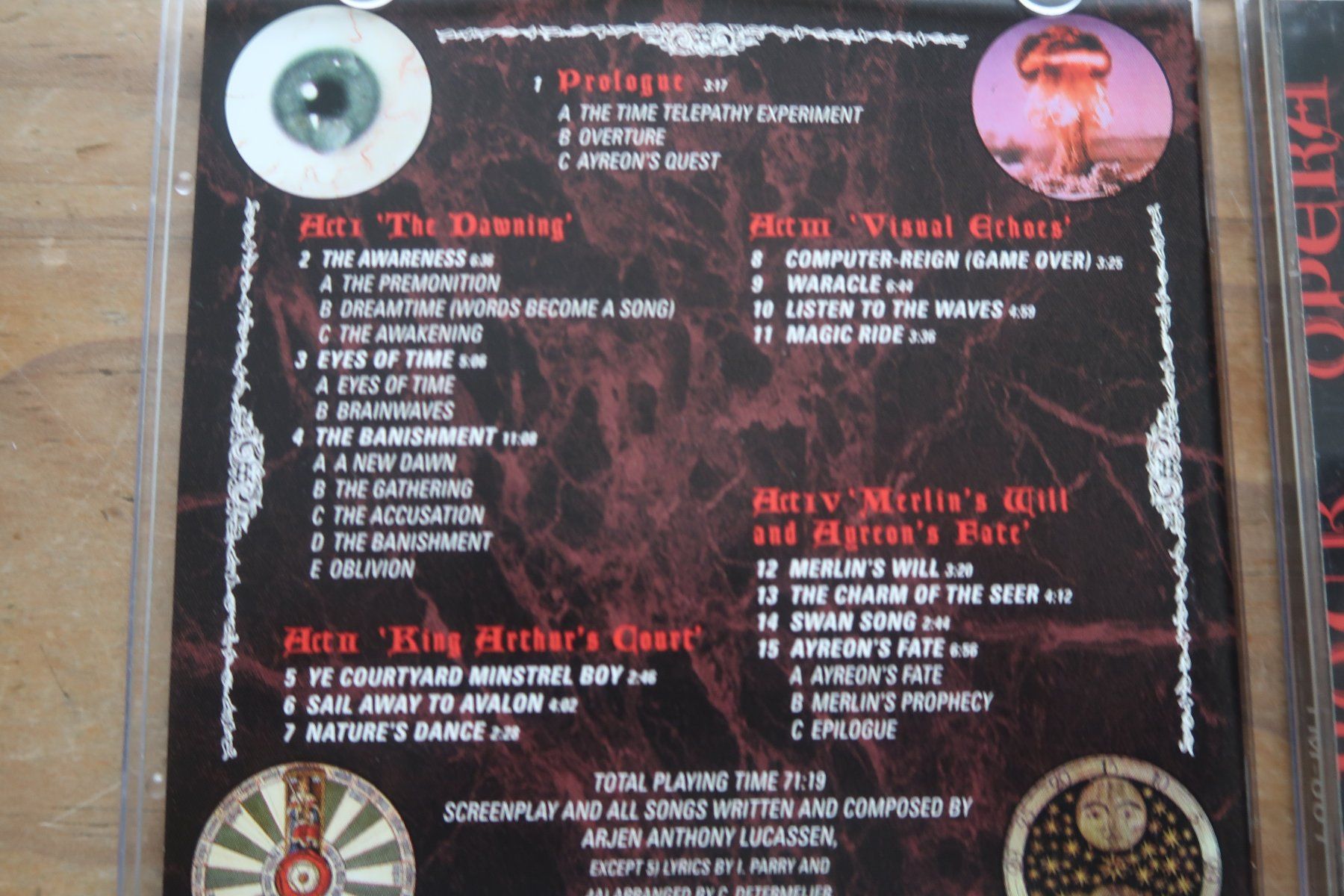 CDs: AYREON - THE FINAL EXPERIMENT -  CD – Gebraucht aus Basel von Patiscat 3
