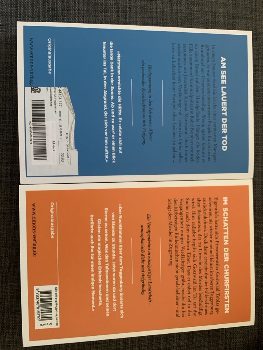 Libri: Kriminalromane – Usato da Worb venduto da vivia_ne 1