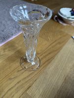 Elegante Kristallvase,