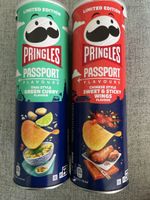 Pringles Passport Thai Style Green Curry & Sweet & Sticky Wi
