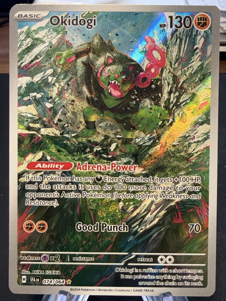 Pokémon Sammelbilder & Trading cards: Shrouded Fable Okidogi – Gebraucht aus Wädenswil von pir_7757