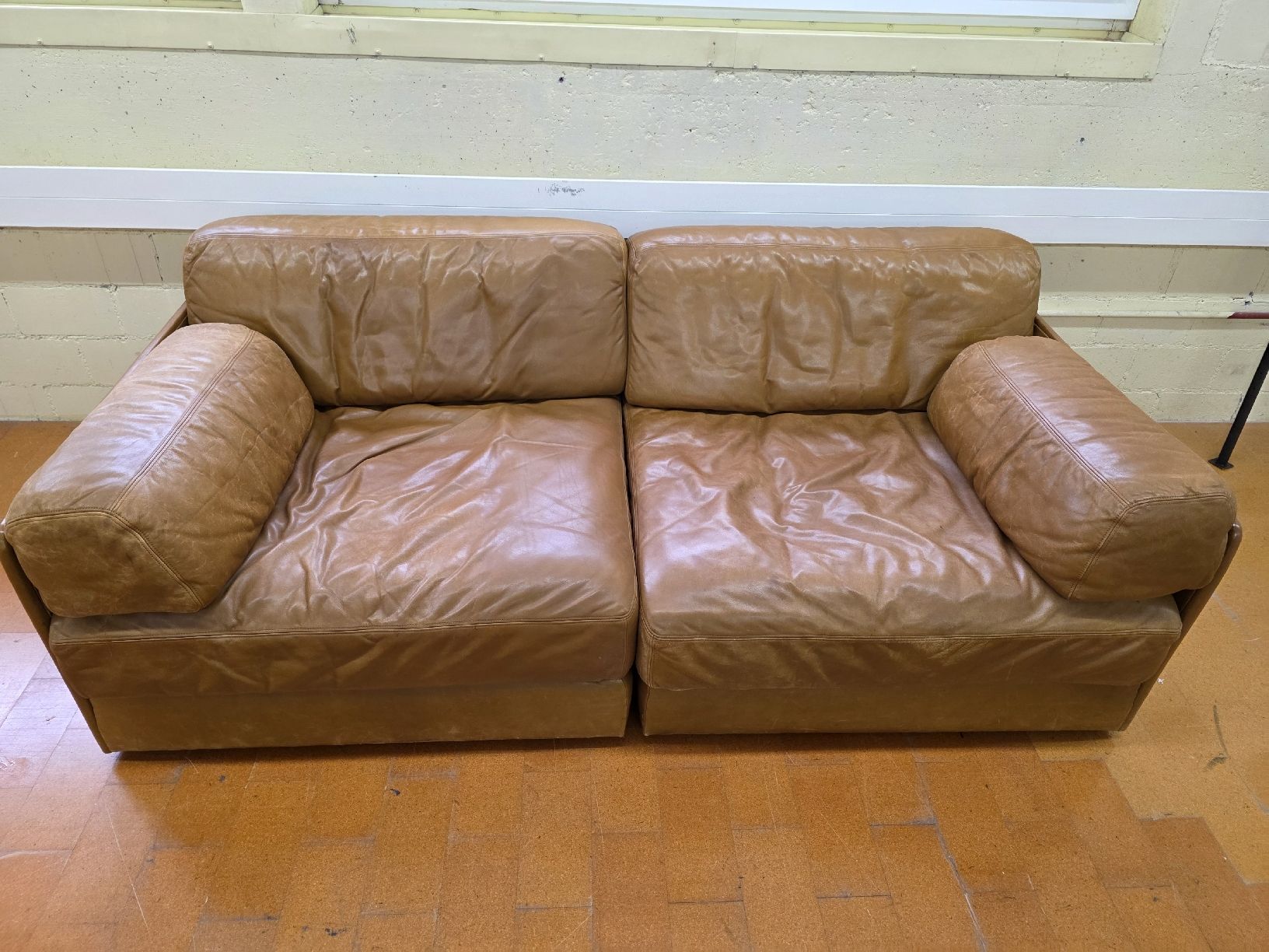 De Sede Divani: Designer Leder Sofa / Schlafsofa De Sede DS76 2-teilig – Usato da Lichtensteig venduto da Usedinstorecom 4
