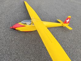 RC Segler Spatz L55 Spannweite 420 cm guter Zustand 