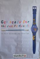 Swatch Werbeplakat  Jazz Festival Montreux