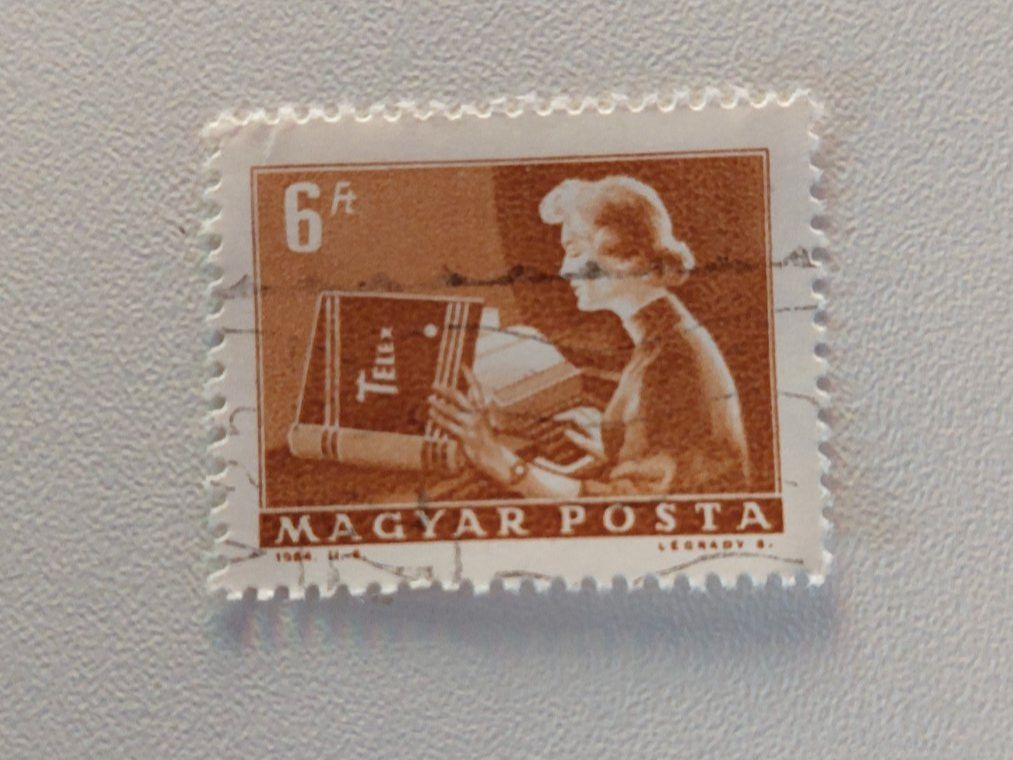 Alle Briefmarken: Briefmarke aus Ungarn, 6 Ft – Gebraucht aus Erlinsbach von pfunky