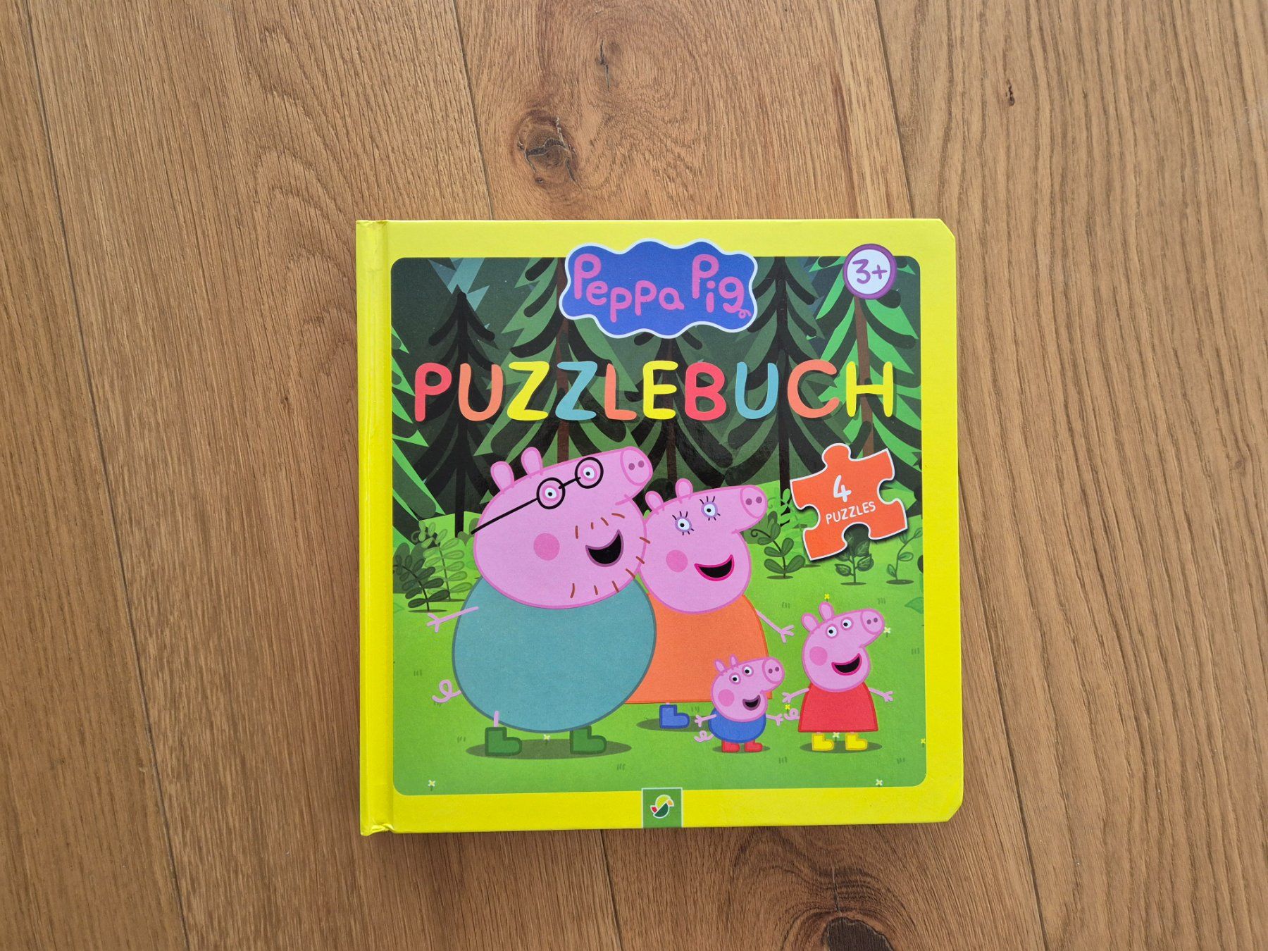 Hasbro Puzzle: Peppa Pig - Puzzlebuch mit 4 Puzzles - 3+ – Usato da Andelfingen venduto da manuf_01