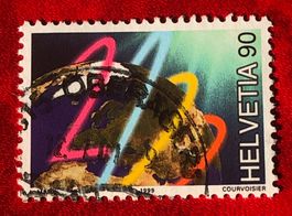 CH Briefmarken Vollstempel   