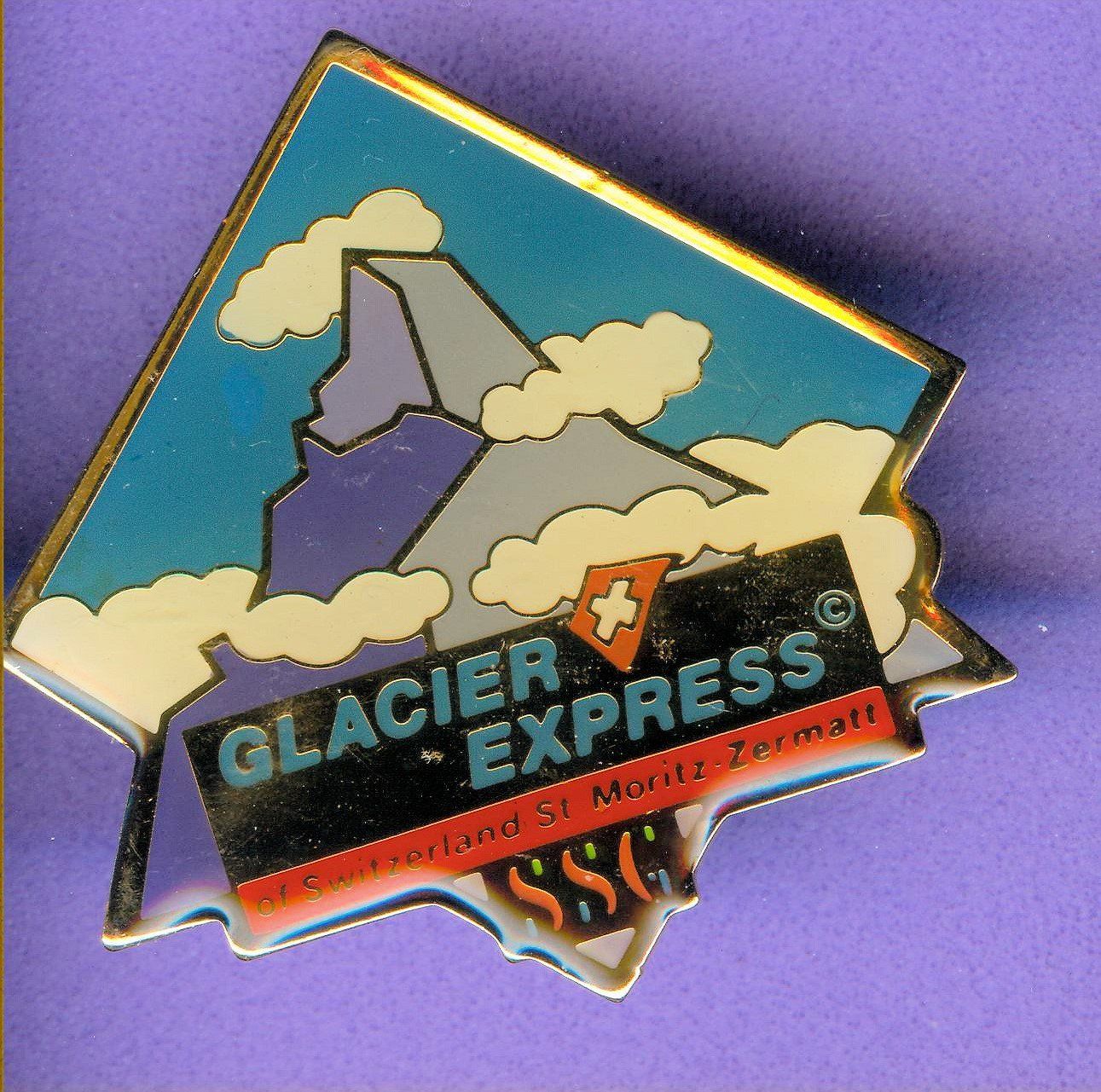Placchette & Badge: GLACIER EXPRESS  Matterhorn – Usato da Winterthur venduto da Sammleroase