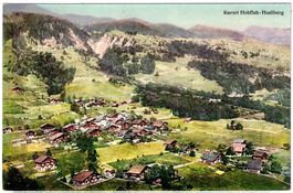 Kurort HOHFLUH-HASLIBERG (ins Dorf) ca. 1910 (BE)