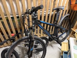 Bergamont Vitox 6.3 Mountainbike Schwarz Blau gebraucht