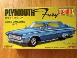 Johan 63 Plymouth Fury HT customizing kit C-5263
