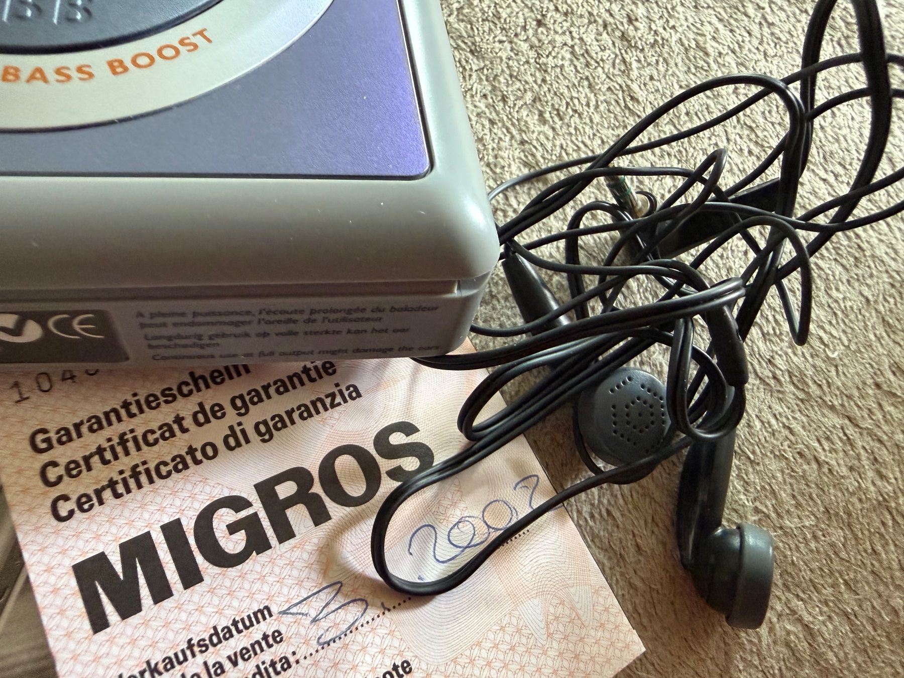 Tragbarer Mediaplayer: Philips AQ 6411 Cassette Player – Neu (gemäss Beschreibung) aus Aarau von KorgPA 9