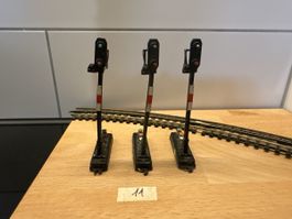 Drei Signale für Modelleisenbahn gebraucht guter Zustand