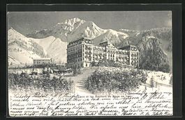 AK Caux, Les Rochers de Naye en hiver