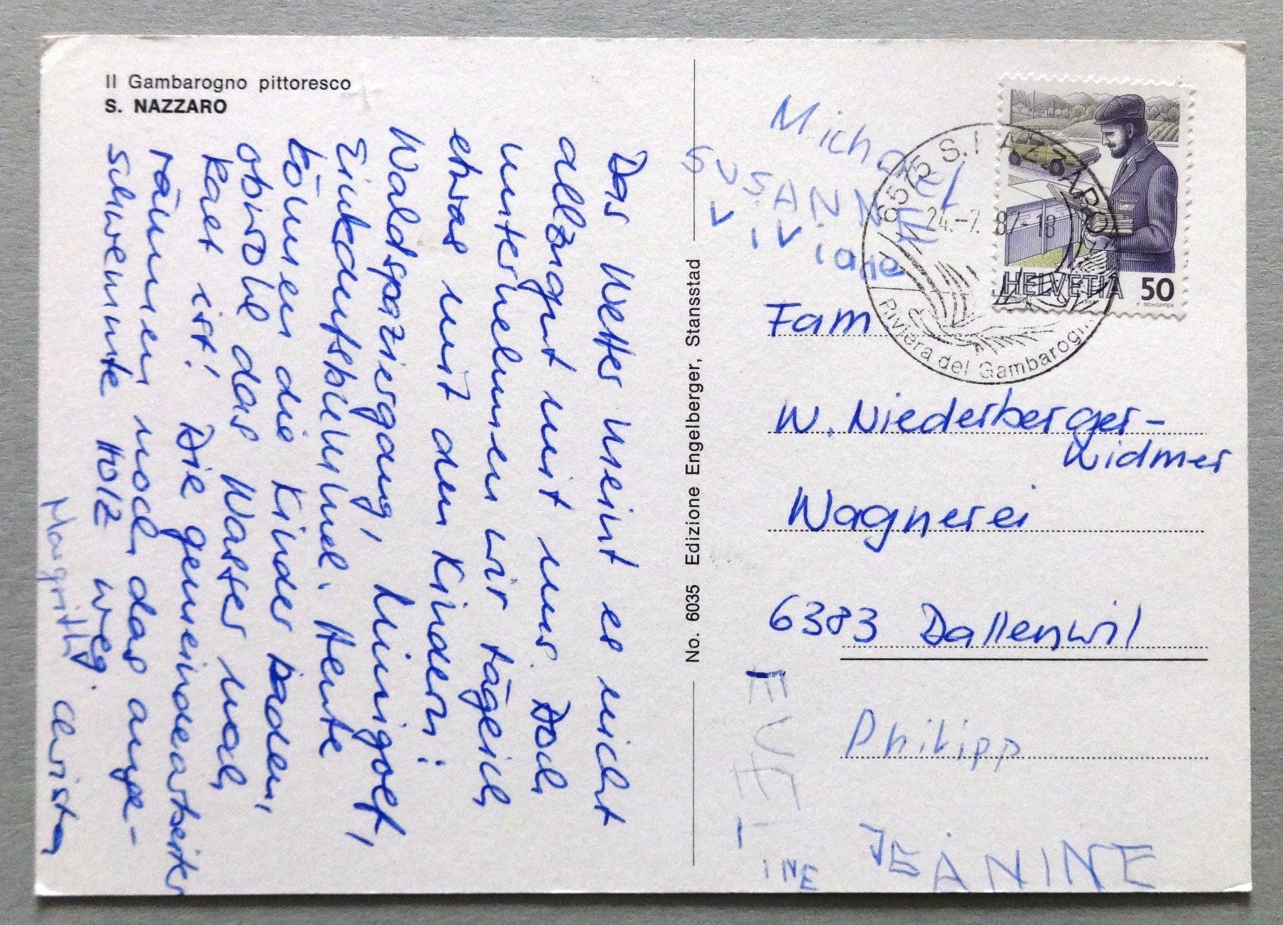Cartoline postali: S. Nazzaro – Difettoso da Fétigny venduto da Billy2miny 1