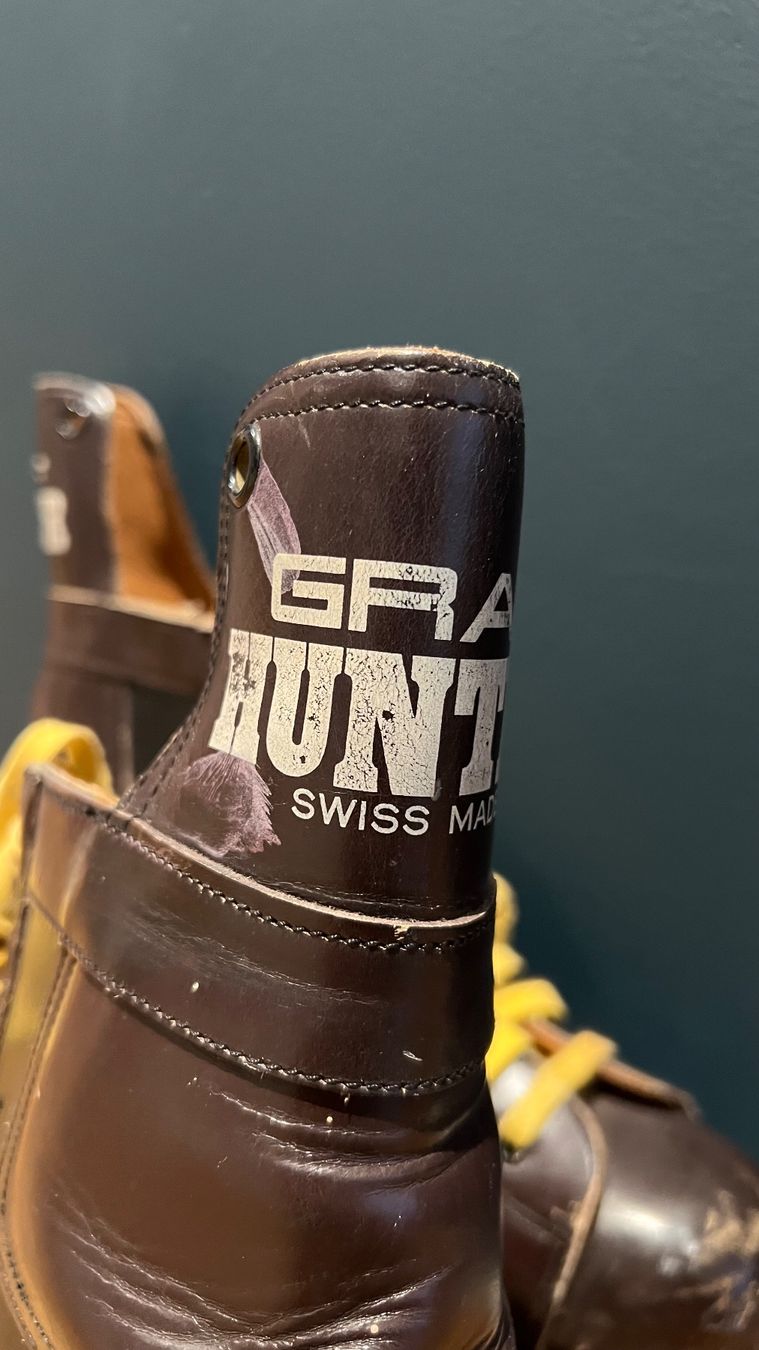 Graf Pattini da ghiaccio: Schlittschuhe Graf Hunter Gr. 43 – Usato da Uetikon am See venduto da Frosch4142 2